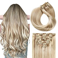 Suyya Clip In Hair Extensions Real Human Hair 7 Pcs Human Hair Clip In Extensions Straight Remy Human Hair Extensions Clip Ins F