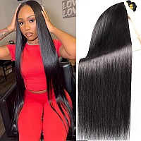 Human Hair Bundles Straight Hair 4 Bundles Human Hair 18 20 22 24 Inches Unprocessed Brazilian Virgin Straight Human Hair Extens