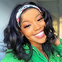 Headband Wig Human Hair Body Wave Headband Wigs For Black Women Non Lace Front Human Hair Wigs Brazilian Virgin Hair Headband Wi