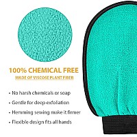 Exfoliating Gloves 2 Pcs Exfoliating Body Scrubber For Bath Shower Exfoliation Body Scrub Exfoliator Loofah Sponge For Dead Sk