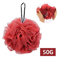 4 Pack Bath Sponge Bath Shower Loofahs Mesh Pouf Sponge Body Scrubber Exfoliator Scrubber 50Gpiece