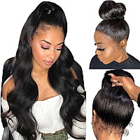 360 Lace Front Wigs Human Hair 30 Inch Body Wave Lace Front Wig Human Hair Wigs For Black Women 360 Hd Full Lace Frontal Wigs Hu