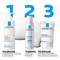 La Rocheposay Toleriane Hydrating Gentle Face Cleanser Hydrating Facial Cleanser With Niacinamide Ceramides Daily Face Wa