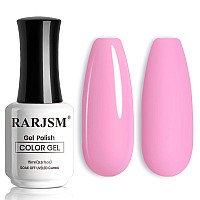 Rarjsm Pastel Purple Pink Gel Nail Polish Macaron Gel Polish 1Pcs 15Ml Cotton Candy Gel Nail Polish Spring Color Soak Off U V Cu