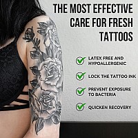 Tattoo Aftercare Bandage 8 Inch X 2 Yards Second Skin Tattoo Cover Waterproof Transparent Latexfree Film For Fresh Tattoo C