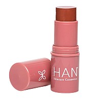 Han Skincare Cosmetics Vegan Crueltyfree 3In1 Multistick For Cheeks Lips Eyes Toasted Nutmeg Large