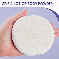 Wsyub Powder Puff 433 Powder Puff For Body Powderlarge Body Powder Puffbody Powder Applicator Body Powder Puff And Containe