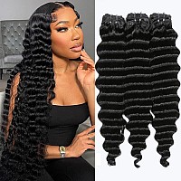 Brazilian Human Hair Bundles Loose Deep Wave Bundles 100 Unprocessed Virgin Hair Human Hair 3 Bundles Brazilian Human Hair Weav