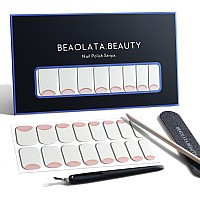 Beaolata Nail Polish Strips 32 Nail Wraps Nail Stickers Gel Nail Strips Easy Apply Remove Long Lasting Salon Quality Spr