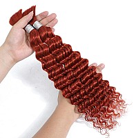 Human Braiding Hair 20 Inch Deep Wave Bulk Human Hair For Braiding No Weft 100 Unprocessed Curly Micro Human Hair Braiding Hair