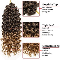 Gogo Curl Crochet Hair For Women Curly Crochet Hair Deep Wave Braiding Hair Beach Curl Crochet Hair Bohemian Crochet Braid Water