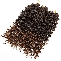 Qrhsuka Curly Crochet Hair For Women Gogo Curl Crochet Hair Deep Wavebraiding Hair Beach Curl Crochet Hair Bohemian Crochet Brai