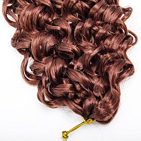 Gogo Curl Crochet Hair For Women Ginger Curly Crochet Hair Water Wave Crochet Hair Beach Curl Crochet Synthetic Hair Deep Wave B