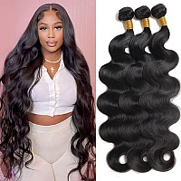 Body Wave Bundles 20 20 20 Inch 12A Brazilian Human Hair Body 3 Bundles 100 Unprocessed Brazilian Virgin Hair Body Wave Human