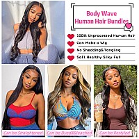 Body Wave Bundles 20 20 20 Inch 12A Brazilian Human Hair Body 3 Bundles 100 Unprocessed Brazilian Virgin Hair Body Wave Human