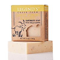 Legends Creek Farm Goat Milk Soap Cleansing Moisturizing Soap Bar For Hands And Body 5 Oz Creamy Lather Nourishing Gentle