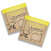 Legends Creek Farm Goat Milk Soap Moisturizing Cleansing Bar For Hands And Body Creamy Lather And Nourishing Gentle For Sens