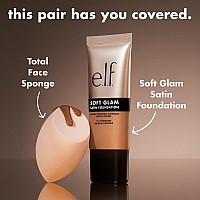 Elf Soft Glam Foundation Medium Coverage Longlasting Buildable Foundation For A Smooth Satin Finish Vegan Crueltyfr