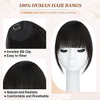 Lommel Clip In Bangs100 Human Hair Bangs Fake Bangs For Women Bangs Hair Clip Hair Extensions Clip On Air Bangs Hairpieces Wi