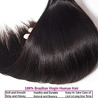 Straight Bundles Human Hair 16 16 16 Inch Brazilian Straight Hair Bundles 100 Unprocessed Virgin Hair Weave Bundles Human Hair