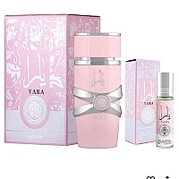 Lattafa Yara Edp 34 Fl Oz Yara Perfume Oil 034 Fl Oz Bundle