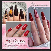 Ur Sugar Red Gel Nail Polish Set 10 Colors Red Collection Gel Polish Glitter Red Dark Red Burgundy Red Sparkle Bloody Red Gel P