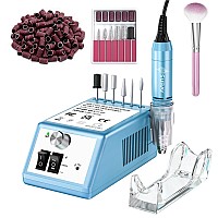 Subay 30000Rpm Nail Drill Professional Electric File Acrylic Nails Kit For Acrylic Nails Remove Nail Gel Polish Manicure For Sal