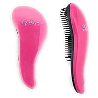 Gbs Wave Detangling 3In1 Hair Brush Set Pink