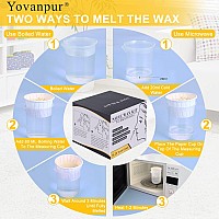 Nose Wax Kit For Men Women Yovanpur Nose Hair Waxing Kit With 100G Nose Hair Wax Beads 1520 Uses 20 Applicator 15 Mustache