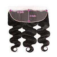 613 Frontal 13X4 Transparent Hd Lace Frontal Closure Ear To Ear Body Wave Blonde Frontal 12A 100 Virgin Remy Human Hair 613 La