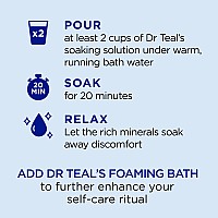 Dr Teals Pure Epsom Salt Lavender Eucalyptus Wellness Trio 3 Count 9Lbs Total