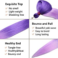 Braiding Hair Pre Stretchedombre Braiding Hair 283 Packs Silky Color Blend Braid Hair Extensions