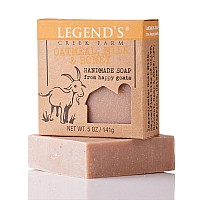 Legends Creek Farm Goat Milk Soap Cleansing Moisturizing Soap Bar For Hands And Body 5 Oz Creamy Lather Nourishing Gentle