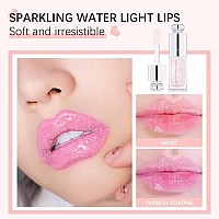 Plumping Lip Oilhydrating Gloss Tinted Lip Balm Transparent Lip Carebig Brush Head Glitter Shinelong Lasting Nourishing Nons