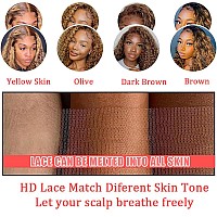 Legendhair Honey Blonde Bob Wig Human Hair Short Curly Bob Wigs For Black Women 427 Highlight Ombre 13X4 Lace Front Wigs Gluele