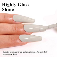 Imtiti Nude Gel Nail Polish 05 Fl Oz Soy Milky White Gel Polish Soak Off Led Uv Nail Gel Polish Spring Summer Gel Nail Polish