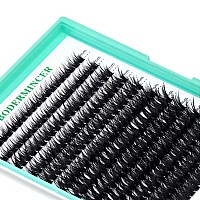 Bodermincer 20D30D40D50D Cluster Large Tray 240Pcs D Curl Individual Cluster Eyelashes False Eyelashes Extension Individual E