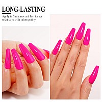 Imtiti Pink Gel Nail Polish 05 Fl Oz Hot Pink Gel Polish Soak Off Led Uv Nail Gel Polish Spring Summer Gel Nail Polish Diy Nai