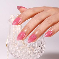 Imtiti Jelly Gel Nail Polish 05 Fl Oz Rose Pink Sheer Jelly Gel Polish Soak Off Led Uv Nail Gel Polish Translucent Gel Nail Po