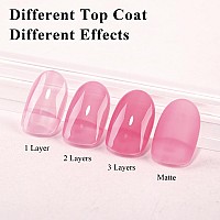 Imtiti Jelly Gel Nail Polish 05 Fl Oz Rose Pink Sheer Jelly Gel Polish Soak Off Led Uv Nail Gel Polish Translucent Gel Nail Po