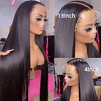 Dulove 250 Density Lace Front Wigs Human Hair 13X4 Hd Transparent Lace Frontal Glueless Wigs Human Hair Preplucked With Baby Hai