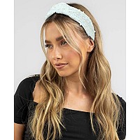 Fedans Rattan Headband For Women Pearl White Straw Headbands Fashion Weave Spring Headband Summer Hair Accessories