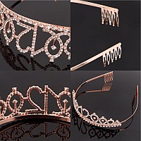 Cieher 12Th Birthday Crown 12Th Birthday Sash Pearl Pin Set Its My 12Th Birthday Sash 12 Birthday Tiara 12Th Birthday De