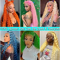 613 Lace Front Wig Human Hair 180 Density Blonde Wig Human Hair Wet And Wavy Wigs For Black Women Glueless Hd Lace Frontal Wig