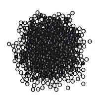 200 Pcs 4Mm Micro Link Beads Hair Extensions Beads Copper Nano Rings Beads Hair Beads Hair Extension Tool Black