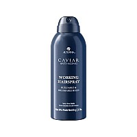 Caviar Antiaging Working Hairspray Travel Size 3 Fl Oz Buildable Brushable Hold Helps Control Frizz Adds Shine Sulfate