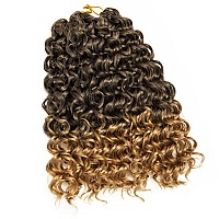 Qrhsuka Curly Crochet Hair Gogo Curl Crochet Hair For Women Ocean Wave Crochet Hair Synthetic Bohemian Crochet Braid Water Wave