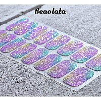 Beaolata Nail Polish Strips 32 Nail Wraps Nail Stickers Gel Nail Strips Easy Apply Remove Long Lasting Salon Quality Fai