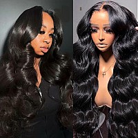 Ciknife 13X6 Lace Front Wigs Human Hair Body Wave Lace Frontal Human Hair Wigs For Women 200 Density Hd Transparent Glueless Lac