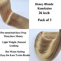 Kanekalon Braiding Hair Pre Stretched Grey Blonde Prestretched Braiding Hair Extensions Ez Braid Synthetic Box Braids Twist